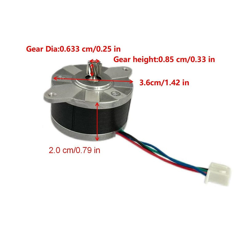 Factory Direct Sale HEMM 14S3408-06 NEMA 14 36mm Round Stepper Motor