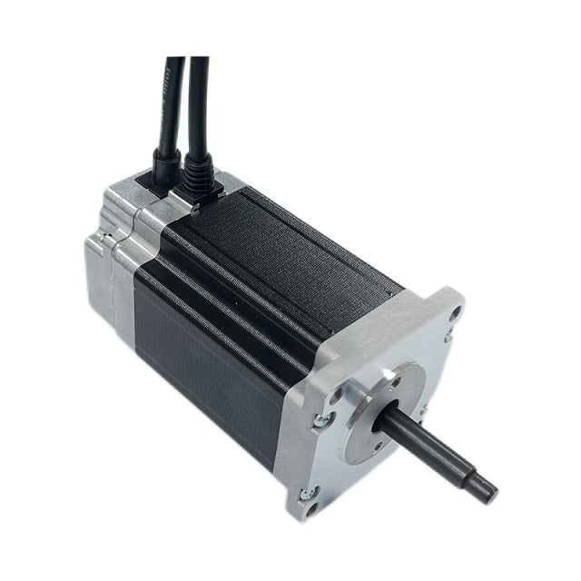 Good Quality Low Noise Stepper Motor HEMM-24D5415-24ED Hybrid 2 Phase Nema 24 Stepper with Encoder