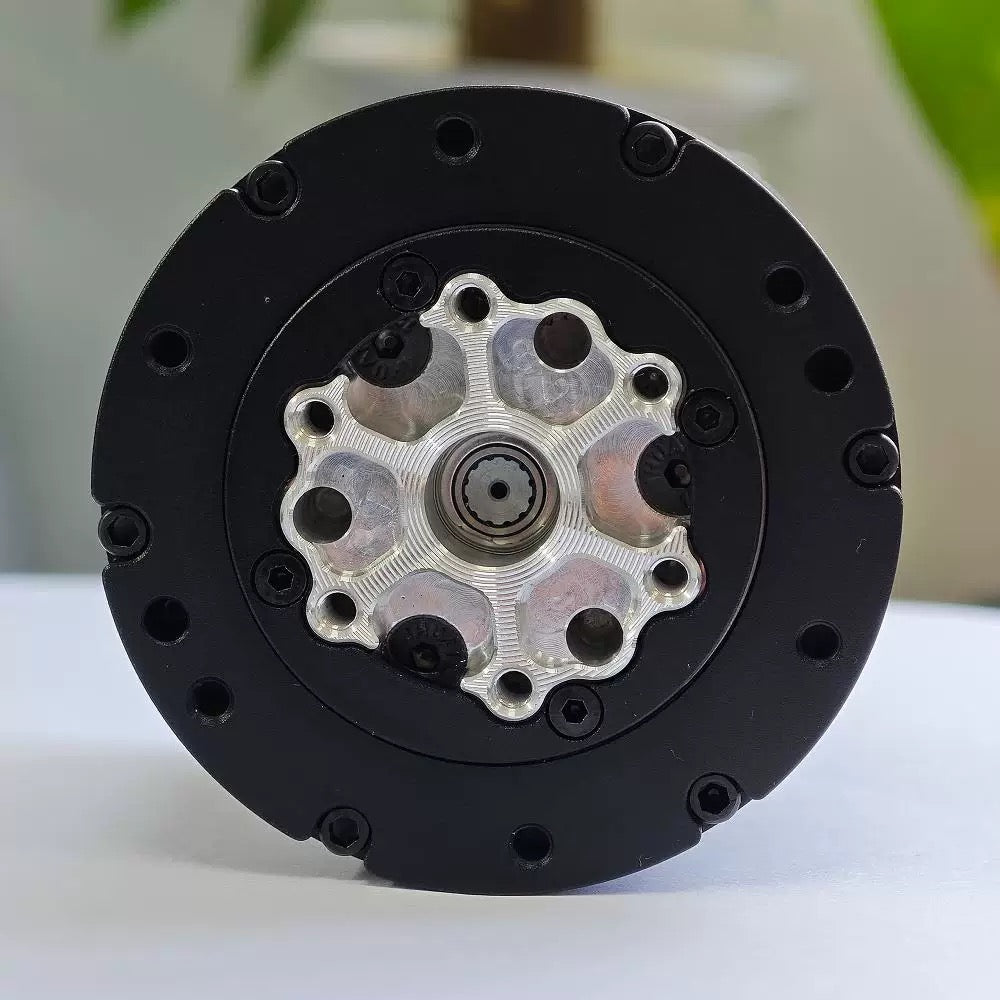 HEMM Brushless Servo Motor HEMM-23BR0409-01W for Robotic Joints – Dual Encoders, Gear Reduction, MIT-Compatible