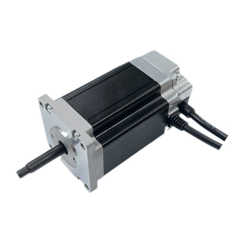 Good Quality Low Noise Stepper Motor HEMM-24D5415-24ED Hybrid 2 Phase Nema 24 Stepper with Encoder