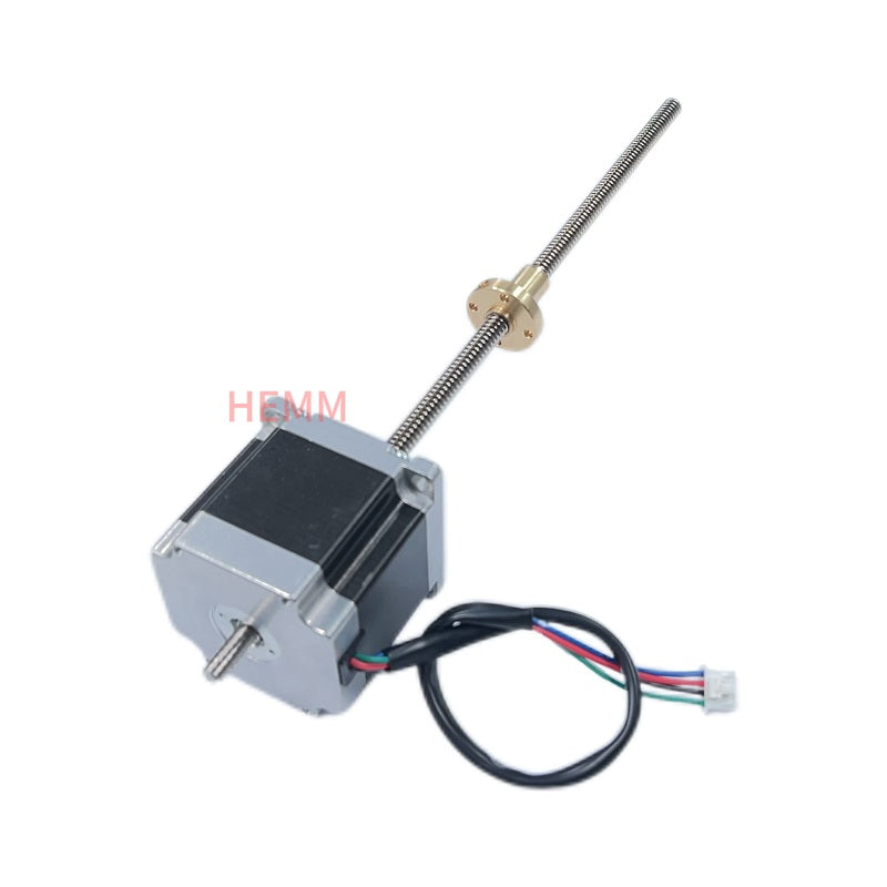 HEMM Nema 23 Lead Screw 2.8a Cnc Laser Stepper Motor HEMM-23D4408-15LC Lead Screw Stepper Motor with Copper Nut