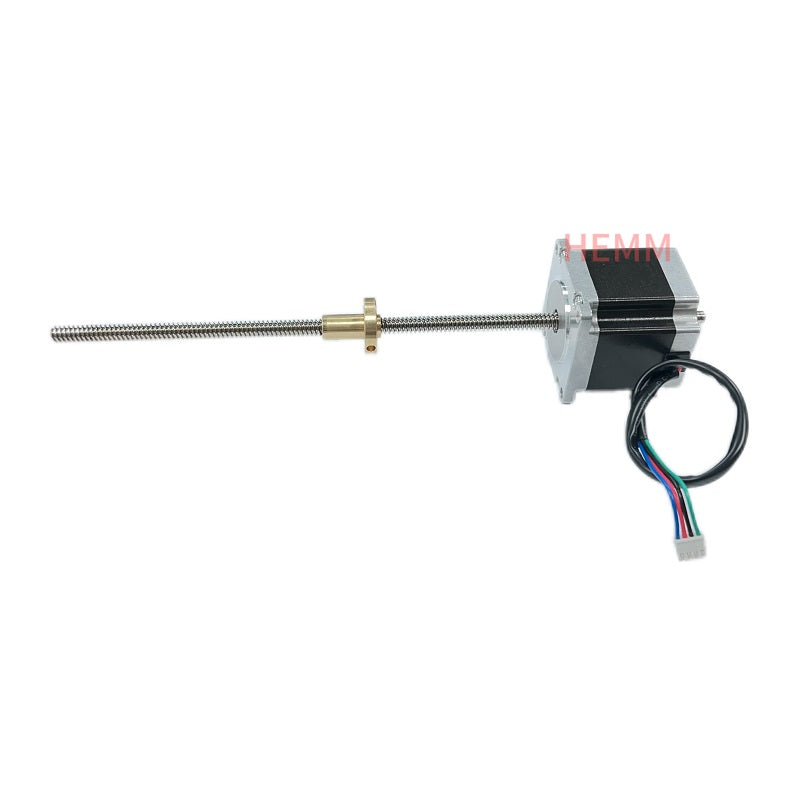 HEMM Nema 23 Lead Screw 2.8a Cnc Laser Stepper Motor HEMM-23D4408-15LC Lead Screw Stepper Motor with Copper Nut