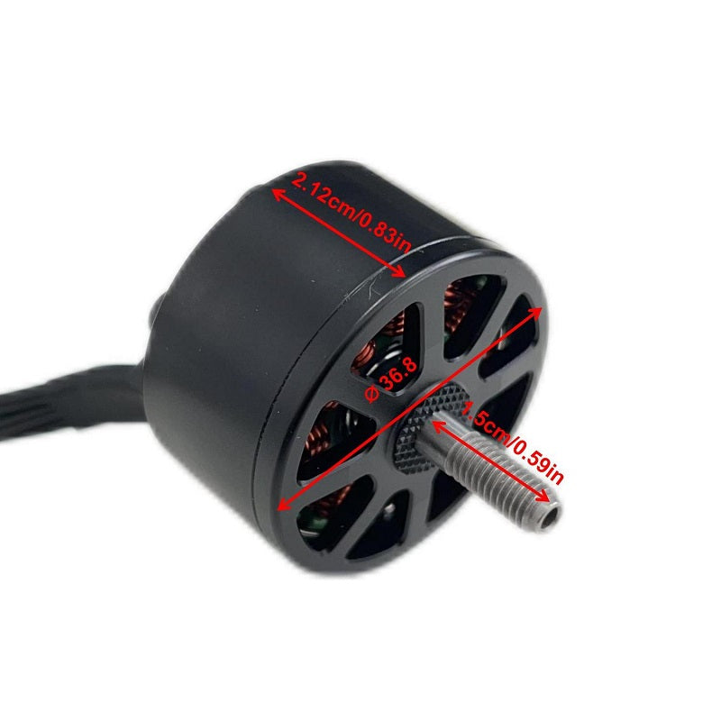 NEMA14 900KV Brushless Motor HEMM-14BR65-25-01 airplane Motor 900KV BLDC Motor for Racing car Multicopter long range