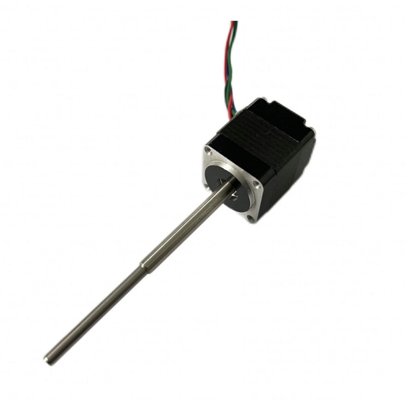 HEMM Hot sale NEMA8 20x20x24mm long shaft 3mm 4mm shaft Hybrid Stepper Motor HEMM-8D1401