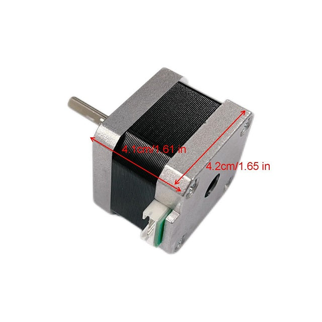 HEMM 1.8 Degree 2 Phase High Quality Nema 17 Stepper Motor HEMM-17D4002-41 with Ce,Rohs,Iso Certification