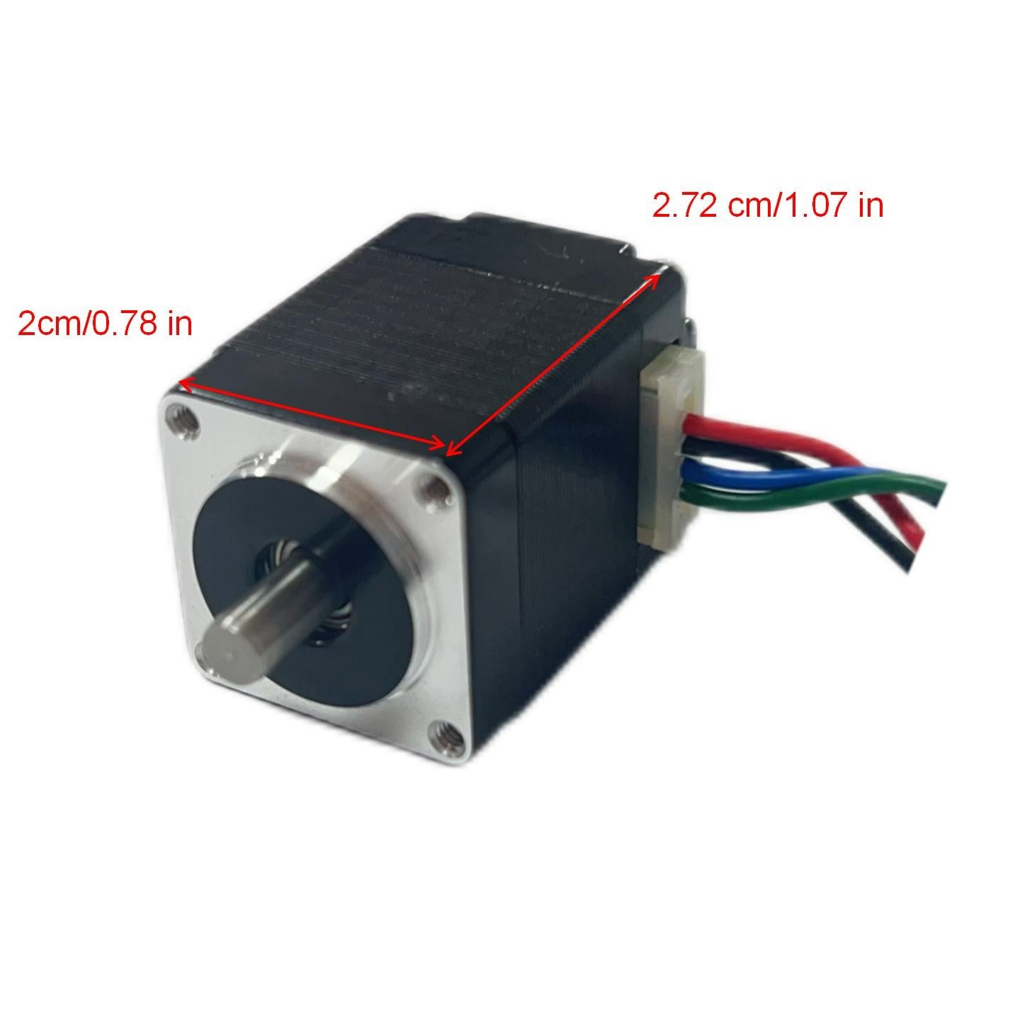 Factory Direct Sale HEMM 8D2401 NEMA8 20mm mini stepper motor with 20mNm holding torque shaft