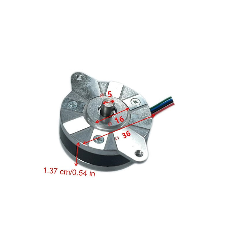 HEMM 4.8 v 13.7mm 2 Phase Micro Stepper Motor HEMM-14R0404-07 Nema 14 Ultra Thin Stepper Motor For Wholesale