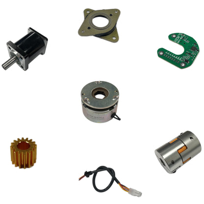 Damper,brake,coupling,cearbox reducer,encoder,gear pulley,lead wire