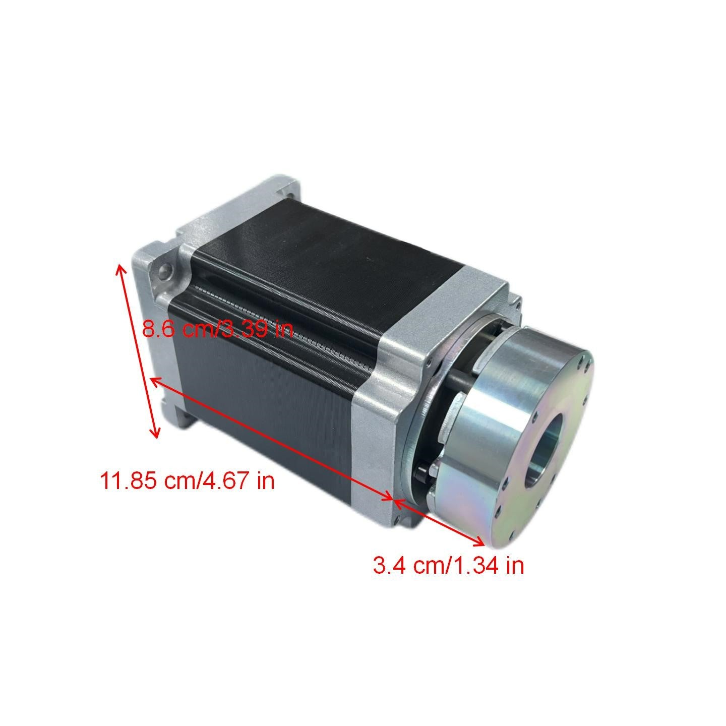 HEMM High Quality 2 Phase High Torque 1.8degree 86mm Hybrid Nema34 Stepper Motor With Brakes